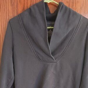 LL Bean Shawl Neck Double knit shirt